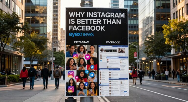 why instagram is better than facebook eyexnews